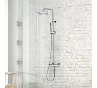 Bossini Cosmo Colonne de douche en applique avec mitigeur thermostatique, L10103000030008,