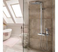 Bossini Cosmo Colonne de douche en applique avec mitigeur thermostatique, L40001000030008,