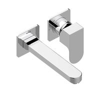 Parties externes pour mélangeur mécanique lavabo mural bec fix 18,5cm chromé GILLO - BOSSINI Z00732030