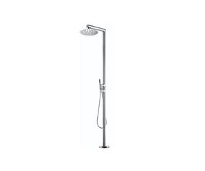 Bossini Nek-Floor Colonne de douche en applique, Mitigeur monocommande, L00379000030008,