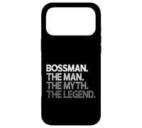 Bossman The Man Myth Legend Coque pour iPhone 17 Pro Max