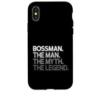 Bossman The Man Myth Legend Coque pour iPhone X/XS