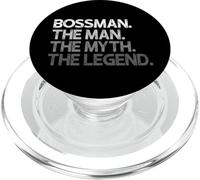 Bossman The Man Myth Legend PopSockets PopGrip pour MagSafe