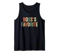 Boss's Favorite Boss Fave Funny Employee Job Office Cabine Débardeur