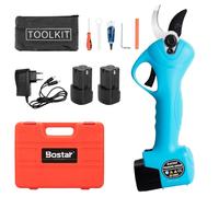 Bostar Sécateur Électrique sans Fil Lame d'Acier SK5 25MM Sécateur de Jardin Professionnel 16.8V Outil Électrique pour Taille des Branches Jardinage Arbre Fruitier Vignes