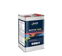 Bostik 1400 Colle Contact Liquide Multi-Usages - Prise Immédiate Puissante - Durcisseur Incorporé - Couleur : Ambré - Bidon de 5L
