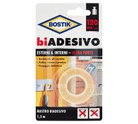 Bostik 65652 Ruban adhésif double face, translucide