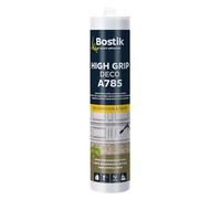 Bostik A785 High Grip Deco Colle à dispersion blanche 1K (390 g) Cartouche de 300 ml