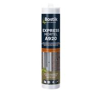 BOSTIK A920 Express Mortier de réparation de joints, adhérence fiable, résiste rapidement à la pluie et aux intempéries, pour intérieur et extérieur, 300 ml