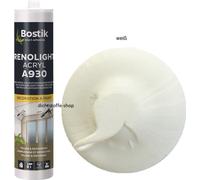 Bostik A930 Renolight Acryl blanc 300ml Cartouche Acrylique Mastic Construction Acrylique pour peintres