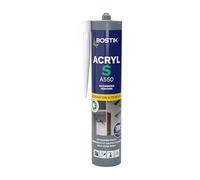 Bostik Mastic acrylique Acryl S – Intérieur/Extérieur – Peintable – Blanc 310 ml