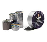 Bostik Batuband 650 - Bande d’Étanchéité Autocollante À Froid - Couverture, Façade, Vitrage & DIY Doctor - Ruban Butyle - 1x 50mm x 5m Bande Etancheite Toiture - Ruban Adhésif Étanche