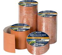 Bostik Batuband 650 - Bande d’Étanchéité Autocollante À Froid - Couverture, Façade, Vitrage, Maçonnerie, Industrie - 1 Rouleau - Orange - Longueur 10 m, Largeur : 10 cm, Épaisseur : 0,8 mm