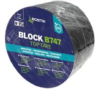 BOSTIK BLOCK B747 (Batu Band) Plomb 10 cm x 10 m - Ruban d'étanchéité autocollant, facile à appliquer, haute adhérence, très bonne déformabilité, résistant au vieillissement