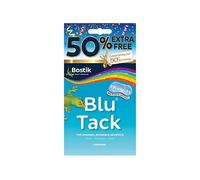 Bostik Blu Tack 30615681 Mastic réutilisable Bleu Taille pratique 50%