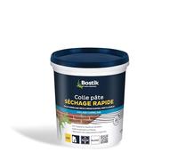 Bostik - Colle Carrelage Séchage Rapide - Prêt à l'Emploi- Sol et Mur- Intérieur - Pot en Pâte De 1,5 kg