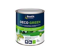 Bostik Colle Déco Green - Colle pour Gazon Synthétique Haute Durabilité - Tous Matériaux - Intérieur/Extérieur - Technologie MSP - Couleur : Vert - Fixation Discrète - Pot de 1 kg