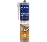Bostik FIXPRO - Mastic Colle de Fixation MSP 112 Menuiserie - Intérieur/Extérieur - Mastic Hybride Polymère - Blanc - 1 Cartouche 290 ml