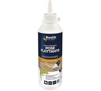 Bostik - Colle Parquets Pose Flottante - Parquets contrecollés et stratifiés- Assemblage Des Lames et Rainures - Collage Fluide Et Rapide - Biberon 500 g