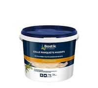 Bostik - Colle Parquets Massifs - MS Polymère - Intérieur - Toutes Essences de Bois - Toutes Finitions - Résistante à l'Eau - Sans Solvant - Couleur : Blanc - 1 Pot 7 kg