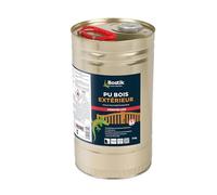 Bostik Colle PU Bois Extérieur et Intérieur - Fût Métal de 5 kg | Polyuréthane Liquide D4 - Résiste à l'Eau