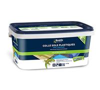 Bostik - Colle Sols Souples pour Plastiques, PVC, Vinyle - Intérieur - Prête à l'Emploi - Application Facile - Sans Solvant - Couleur : Clair - 1 Pot 3,5 kg