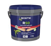 Bostik Colle à bois vinylique R50 – prise semi-rapide – seau de 5 kg