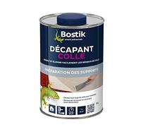 Bostik - Décapant Colle - Enlève Tout Résidus de Colles - Dissout Anciennes Traces de Colles et Peinture - Idéal pour Sols PVC et Moquette - Préparation du Support - Bidon 1 L