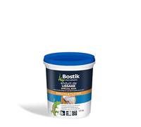 Bostik Enduit de Lissage en Pâte, Prêt à l'Emploi, Application Facile, Usage Intérieur, Pot de 1.5kg, Blanc