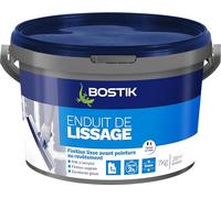 Bostik Enduit de lissage en pâte - Prêt à l'emploi, intérieur - Seau 7 kg blanc