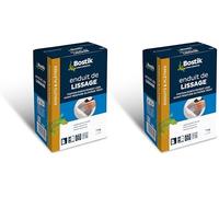 Bostik Enduit de Lissage Poudre, Lisse et Masque jusqu'à 2mm, Facile à Poncer, Tous Supports, Usage Intérieur, Blanc, Carton de 1 kg (Lot de 2)