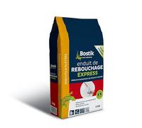 Bostik Enduit de Rebouchage Rebouche Tout Express - Sac de 5 kg | Rebouche jusqu'à 5 cm Sans Retrait - Intérieur et Extérieur - Séchage Rapide - Poudre à malaxer - Blanc