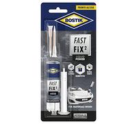 BOSTIK Fast Fix2 Liquid Power Colles bi-composants super forte et rapide, prête à l'emploi, pour matériaux rigides 10 g transparent