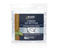 Fibres de Bétons Bostik Synthétiques pour Mortiers et Bétons 150g