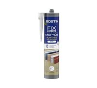 Bostik FIX&PRO MSP 109 Blanc - Mastic Colle de Fixation Plinthes - Tous Matériaux - Prise Immédiate - Intérieur/Extérieur - MS Polymère - 290 ml