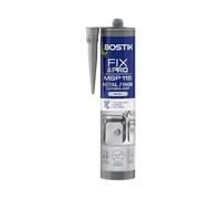 Bostik FIX&PRO MSP 116 - Couleur Effet Métal - Mastic Colle et Joint Métal/Inox - Idéal Pour Cuisine, Vérandas, Portes ... - Intérieur/Extérieur - Tous Matériaux - MS Polymère - 290 ml