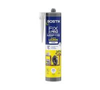 Bostik FIX&PRO MSP 118 Objets Lourds - Cartouche 290 ml | Mastic Colle de Fixation Extra Fort - Intérieur/Extérieur - Tous Supports - Prise Immédiate en 5 secondes - MS Polymère