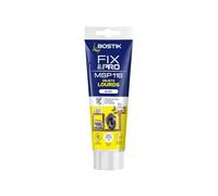 Bostik FIX&PRO MSP 118 Objets Lourds - Mastic Colle de Fixation Extra Fort - Intérieur/Extérieur - Tous Supports - Prise Immédiate en 5 secondes - MS Polymère - Blanc -Tube 150 ml