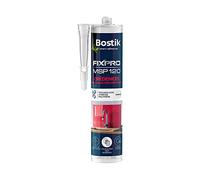 Bostik FIX&PRO MSP 120 - Colle Crédences - Intérieur/Extérieur - Tous Supports - Formule Hybride Polymère -Sans Solvant - Translucide - 290 ml