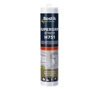 BOSTIK H751 Supergrip Xtrem Colle avec adhérence initiale extrême, haute résistance finale, pour intérieur et extérieur, technologie hybride, 450 g