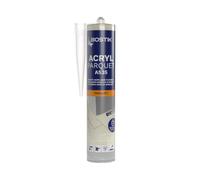 Bostik Joint Acryl Parquet et Sols Stratifié - Colle Mastic Acrylique - Compatible Tous Vernis - Sans Solvant - Couleur : Beige, Cartouche 300 ml