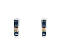 Bostik Joint Acryl Parquet - Chêne Clair - Mastic Colle Acrylique Spécial Parquet - Finition Pour Parquet et Sols Stratifiés - Séchage rapide - Ponçable & Compatible Tous Vernis - 300 ml