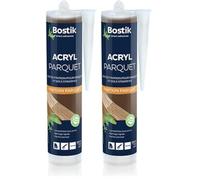 Bostik Joint Parquet, Mastic acrylique, Coloris WENGE - Cartouche 300 ml (Lot de 2)