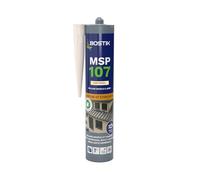 Bostik Mastic Colle de Fixation et d'Étanchéité MSP 107-290 ml | Collages Souples et Joints - Intérieur/Extérieur - Multi-Matériaux - Technologie MS Polymères - Sans Solvant ni Isocyanates