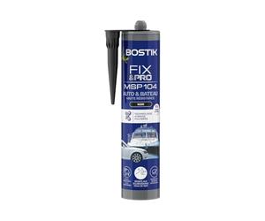 BOSTIK Mastic Colle et Joint Noir Auto & Bateau FIX&PRO MSP 104-290ml | Spécial Auto, Bateau, Camping Car - Tous matériaux - Résiste aux UV - Intempéries et à l’Eau de Mer
