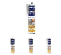 Bostik Mastic Colle Flexpro PU 790 - Colle et Jointe Tous Matériaux - Multi-Usages - Intérieur/Extérieur et Milieux Humides - Formule Polyuréthane Haute Performance - Couleur : Blanc - 300 ml