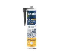 Bostik Mastic Colle Flexpro PU811 - Colle et Jointe Tous Matériaux - Multi-Usages - Intérieur/Extérieur et Milieux Humides - Formule Polyuréthane Haute Performance - Couleur : Noir - 300 ml