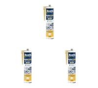 Bostik Mastic Colle Flexpro PU811 - Colle et Jointe Tous Matériaux - Multi-Usages - Intérieur/Extérieur et Milieux Humides - Formule Polyuréthane Haute Performance - Couleur : Beige - 300 ml