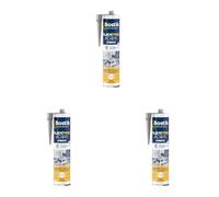 Bostik Mastic Colle Flexpro PU811 - Colle et Jointe Tous Matériaux - Multi-Usages - Intérieur/Extérieur et Milieux Humides - Formule Polyuréthane Haute Performance - Couleur : Gris - 300 ml (Lot de 3)