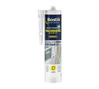 Bostik Mastic d’Étanchéité Joint Parfait Maçonnerie et Portes - Jointe Tous Matériaux et Colmate les Fissures - Intérieur et Extérieur Sous Abri - Formule Acrylique - Couleur : Acajou - 280 ml